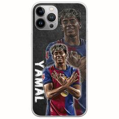 Football Stars - Lamine Yamal iPhone 12 Pro Max Flexible TPU (Διάφανη Σιλικόνη)