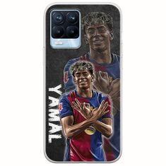 Football Stars - Lamine Yamal Realme 8 / 8 Pro Flexible TPU (Διάφανη Σιλικόνη)