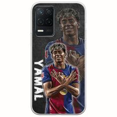 Football Stars - Lamine Yamal Realme 8 5G Flexible TPU (Διάφανη Σιλικόνη)