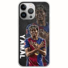Football Stars - Lamine Yamal iPhone 13 Pro Max Flexible TPU (Διάφανη Σιλικόνη)