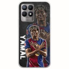 Football Stars - Lamine Yamal Realme 8i Flexible TPU (Διάφανη Σιλικόνη)