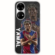 Football Stars - Lamine Yamal Huawei P50 Pro Flexible TPU (Διάφανη Σιλικόνη)