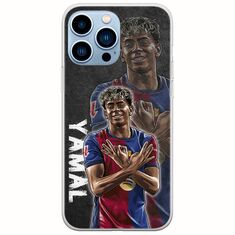 Football Stars - Lamine Yamal iPhone 14 Pro Max Flexible TPU (Διάφανη Σιλικόνη)