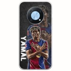 Football Stars - Lamine Yamal Huawei Nova Y90 Flexible TPU (Διάφανη Σιλικόνη)