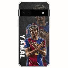 Football Stars - Lamine Yamal Google Pixel 6a 5G Flexible TPU (Διάφανη Σιλικόνη)