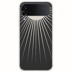 Minimal Moon Samsung Galaxy Z Flip 4 5G Flexible TPU (Διάφανη Σιλικόνη)