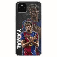Football Stars - Lamine Yamal Google Pixel 5a 5G Flexible TPU (Διάφανη Σιλικόνη)
