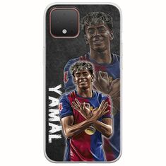 Football Stars - Lamine Yamal Google Pixel 4 Flexible TPU (Διάφανη Σιλικόνη)