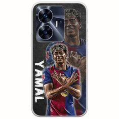Football Stars - Lamine Yamal Realme C55 Flexible TPU (Διάφανη Σιλικόνη)