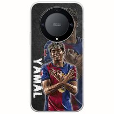 Football Stars - Lamine Yamal Honor Magic 5 Lite 5G Flexible TPU (Διάφανη Σιλικόνη)