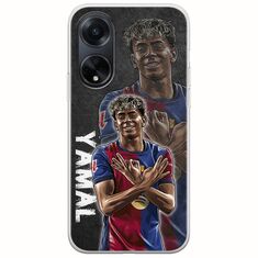 Football Stars - Lamine Yamal Oppo A98 5G Flexible TPU (Διάφανη Σιλικόνη)