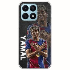 Football Stars - Lamine Yamal Honor X8a Flexible TPU (Διάφανη Σιλικόνη)