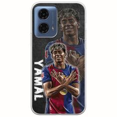 Football Stars - Lamine Yamal Motorola Moto G24 Flexible TPU (Διάφανη Σιλικόνη)