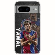 Football Stars - Lamine Yamal Google Pixel 8a 5G Flexible TPU (Διάφανη Σιλικόνη)