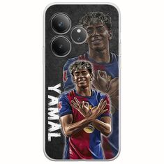Football Stars - Lamine Yamal Realme GT 6 5G Flexible TPU (Διάφανη Σιλικόνη)