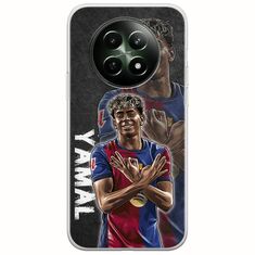 Football Stars - Lamine Yamal Realme 12x 5G Flexible TPU (Διάφανη Σιλικόνη)