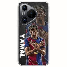 Football Stars - Lamine Yamal Huawei Pura 70 Flexible TPU (Διάφανη Σιλικόνη)