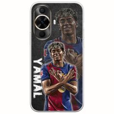 Football Stars - Lamine Yamal Huawei Nova 12s Flexible TPU (Διάφανη Σιλικόνη)