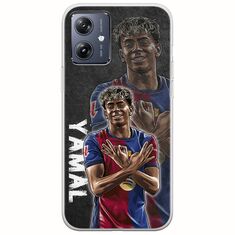 Football Stars - Lamine Yamal Motorola Moto G54 5G Flexible TPU (Διάφανη Σιλικόνη)