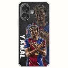 Football Stars - Lamine Yamal iPhone 16 Plus Flexible TPU (Διάφανη Σιλικόνη)