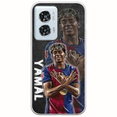 Football Stars - Lamine Yamal Motorola Edge 50 Fusion 5G Flexible TPU (Διάφανη Σιλικόνη)