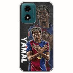 Football Stars - Lamine Yamal Motorola Moto G04s Flexible TPU (Διάφανη Σιλικόνη)