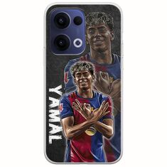 Football Stars - Lamine Yamal Oppo Reno 13 5G Flexible TPU (Διάφανη Σιλικόνη)