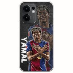 Football Stars - Lamine Yamal Oppo Reno 13 F 5G Flexible TPU (Διάφανη Σιλικόνη)
