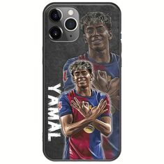 Football Stars - Lamine Yamal iPhone 11 Pro Max Black TPU (Μαύρη Σιλικόνη)