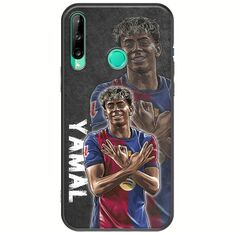 Football Stars - Lamine Yamal Huawei P40 Lite E Black TPU (Μαύρη Σιλικόνη)