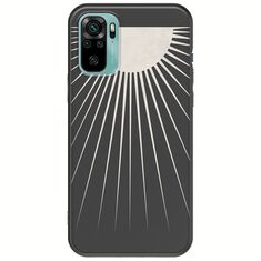 Minimal Moon Xiaomi Redmi Note 10 / 10s Black TPU (Μαύρη Σιλικόνη)