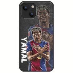 Football Stars - Lamine Yamal iPhone 13  Black TPU (Μαύρη Σιλικόνη)