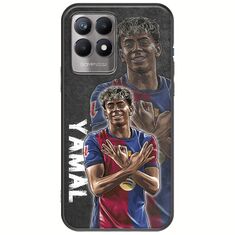 Football Stars - Lamine Yamal Realme 8i Black TPU (Μαύρη Σιλικόνη)