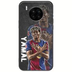 Football Stars - Lamine Yamal Honor 50 Lite Black TPU (Μαύρη Σιλικόνη)