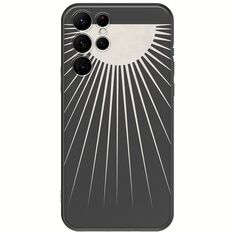 Minimal Moon Samsung Galaxy S22 Ultra Black TPU (Μαύρη Σιλικόνη)