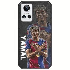 Football Stars - Lamine Yamal Realme GT Neo 3 Black TPU (Μαύρη Σιλικόνη)
