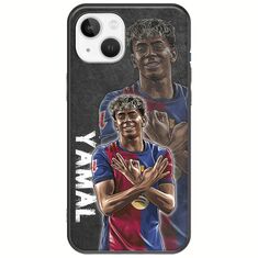 Football Stars - Lamine Yamal iPhone 14 Black TPU (Μαύρη Σιλικόνη)