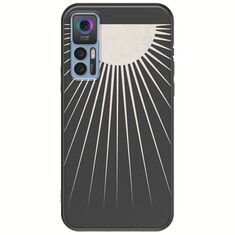 Minimal Moon TCL 30 / 30 5G / 30+ Black TPU (Μαύρη Σιλικόνη)
