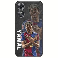 Football Stars - Lamine Yamal Oppo A17 Black TPU (Μαύρη Σιλικόνη)