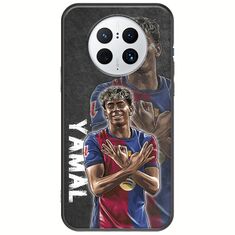 Football Stars - Lamine Yamal Huawei Mate 50 Pro Black TPU (Μαύρη Σιλικόνη)