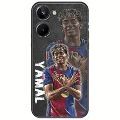 Football Stars - Lamine Yamal Realme 10 4G Black TPU (Μαύρη Σιλικόνη)