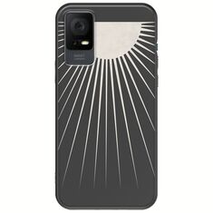 Minimal Moon TCL 408 Black TPU (Μαύρη Σιλικόνη)