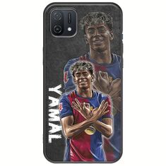 Football Stars - Lamine Yamal Oppo A16K Black TPU (Μαύρη Σιλικόνη)