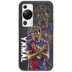 Football Stars - Lamine Yamal Huawei P60 Pro Black TPU (Μαύρη Σιλικόνη)