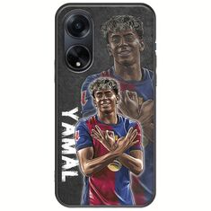 Football Stars - Lamine Yamal Oppo A98 5G Black TPU (Μαύρη Σιλικόνη)