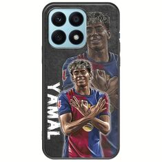 Football Stars - Lamine Yamal Honor X8a Black TPU (Μαύρη Σιλικόνη)