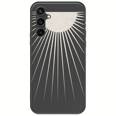 Minimal Moon Samsung Galaxy S23 FE 5G Black TPU (Μαύρη Σιλικόνη)