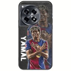 Football Stars - Lamine Yamal OnePlus 12R 5G Black TPU (Μαύρη Σιλικόνη)