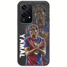 Football Stars - Lamine Yamal Honor 200 Lite 5G Black TPU (Μαύρη Σιλικόνη)