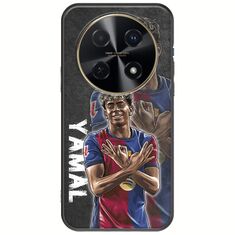 Football Stars - Lamine Yamal Huawei Nova 12i Black TPU (Μαύρη Σιλικόνη)